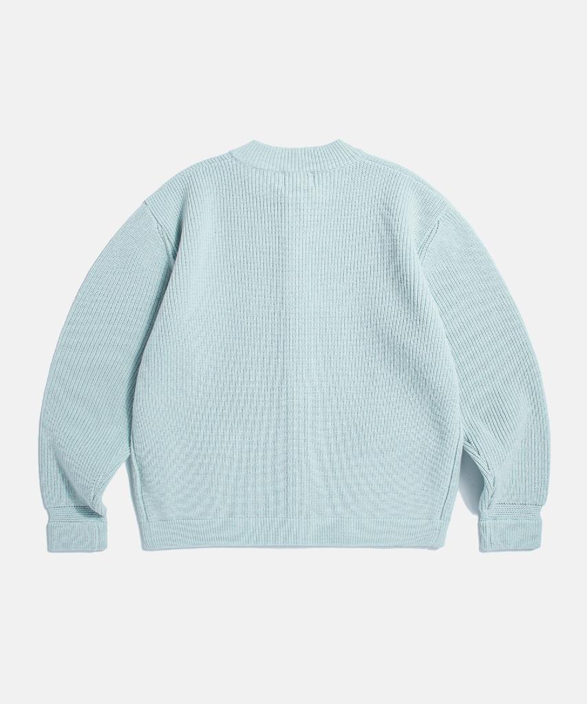 Espionage Miller Heavyweight Cardigan Powder Blue