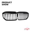 Front Grills Bumper Kidney Hood Radiator Grille Replacement For BMW 7 Series G11 G12 LCI 2020-IN Gloss Black Grilles