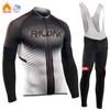 Winter Cycling Jersey Set Men Thermal Fleece Cycling Clothing Black Road Bike Suit MTB Uniforme Bicycle Maillot Ciclismo