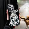 Blaue L-Lock Nagi Seishiro Stoßfeste Handyhülle für iPhone 17 Air 16 16E 15 Pro Max 14 Plus 13 Mini 12 Rückseite Anti-Fall Fund