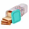 Leakproof Transparent Bread Dispenser Plastic Toast Storage Box  Fresh Bread Storage