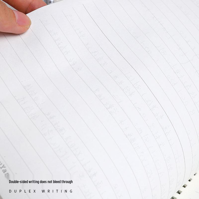 PP Cover A7 Flip-Up Coil-Bound Lined Notebook - Mini English Diary for Students & Stationery