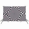 MOON.QG 3D Photography Wallpapers Backdrop Visual Illusion Background Swirl Geometric Home Wall Event Photo Studio Decorations