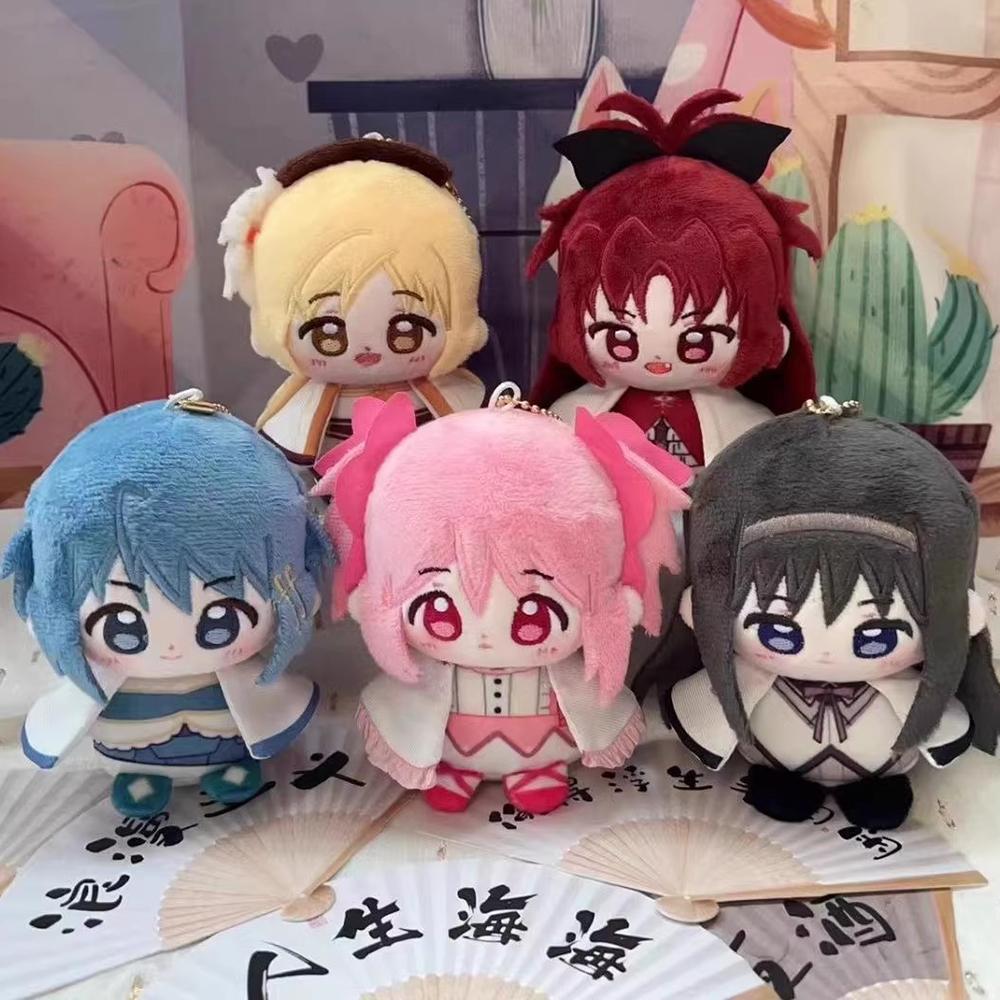 10Cm Sakura Kyouko Plush Doll Pendant Mini Tomoe Mami Stuffed Toys Fans Kaname Madoka Holiday Birthday Gifts Peripherals Toys