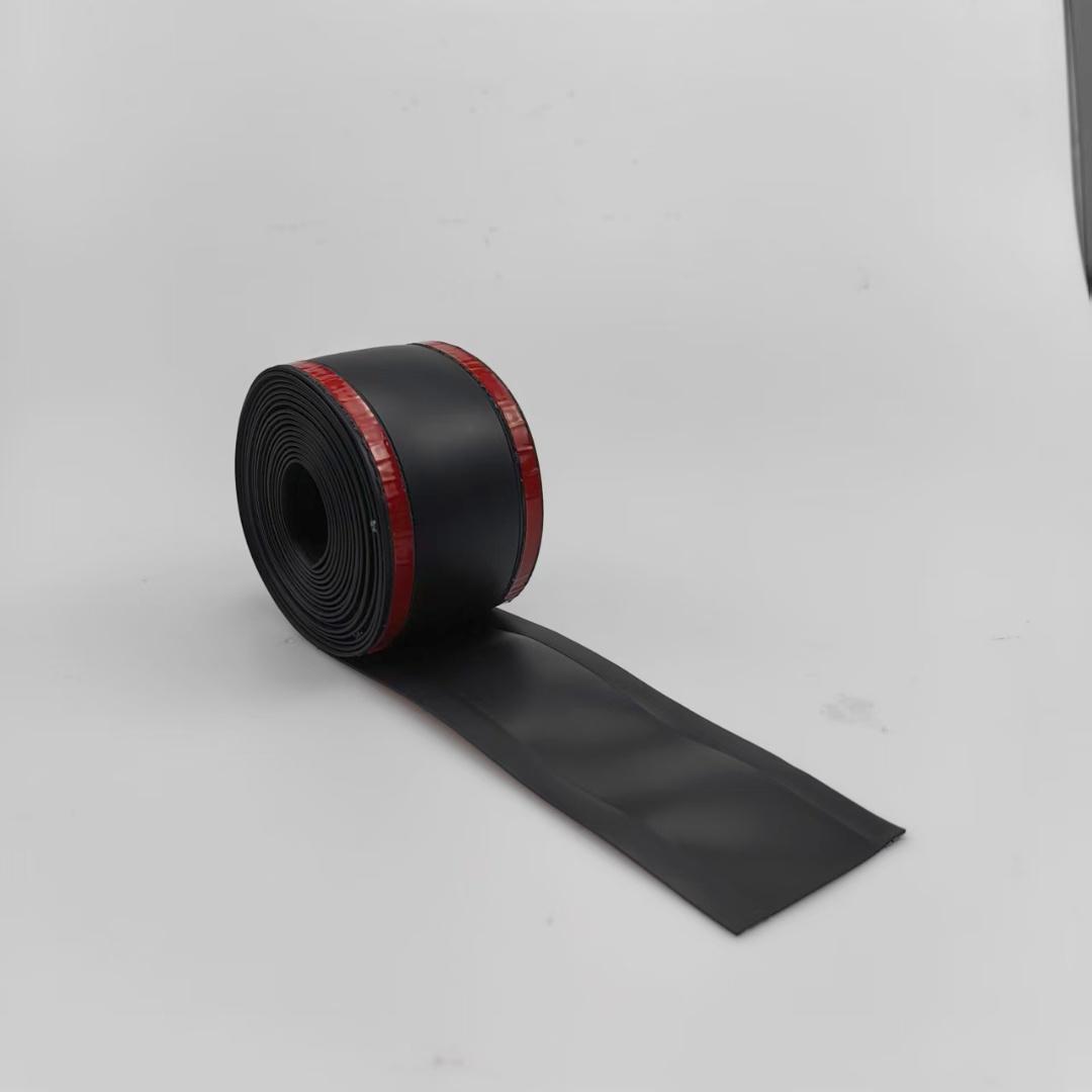 

1PC 1m/39.37in High Quality Soft Cord Cover Durable Flexible Wire Cover PVC Cable Management Floor Cable Cover Indoor 3.8cm&1m чорний