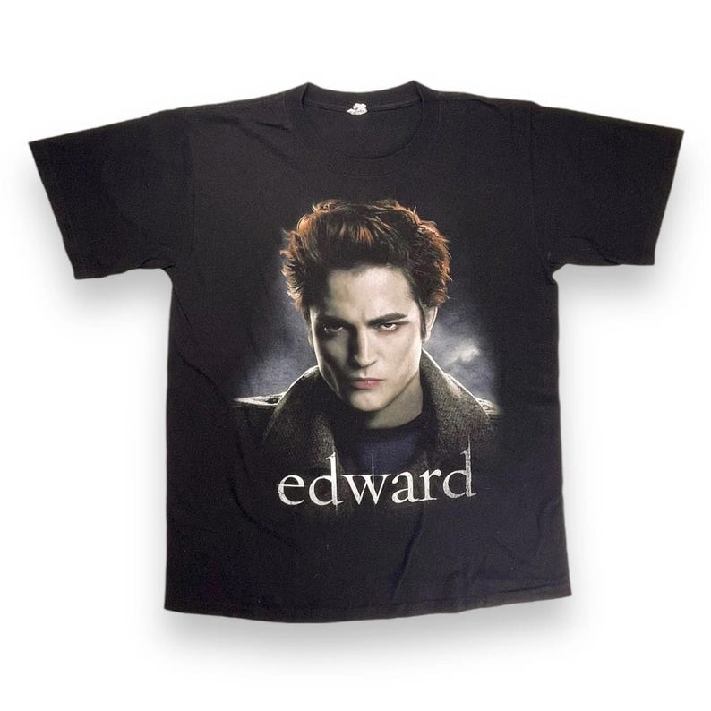 Edward Cullen Unisex T-Shirt, Zendaya Wearing Edward Cullen T Shirt, Twilight Movie Vintage T shirt S