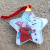 Christmas Photo Ball Ornaments Holiday DIY Photo Frames Xmas Tree Hanging Ornaments Party Props for Gift Festival Decoration