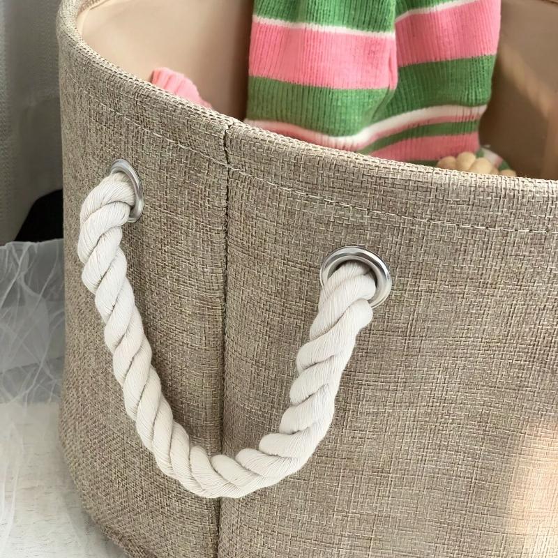 1PC Foldable Pet Storage Basket - Cat & Dog Clothes Organizer & Toy Storage Box, Christmas Holiday Gift-Ready Collapsible Pet Wardrobe