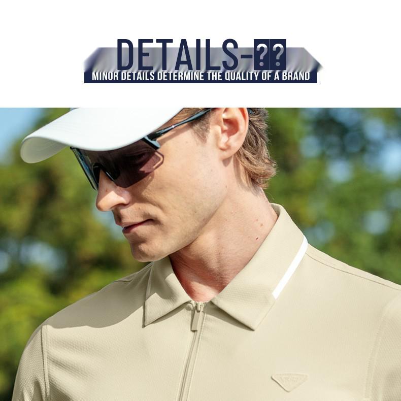 Men's Quick-Dry Summer Golf Polo Shirt - PGM2026