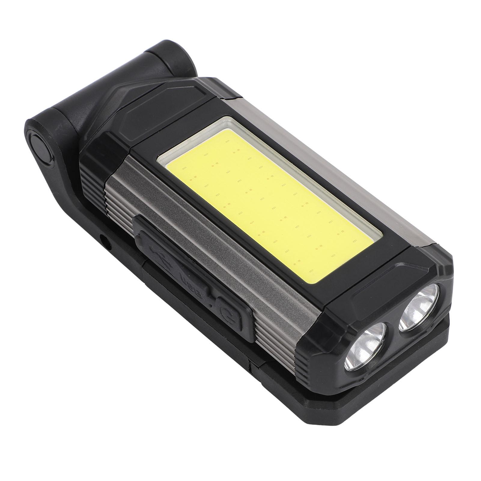 

Складной рабочий свет Алюминиевый сплав 7 режимов COB USB Перезаряжаемый Магнитный Портативный Механик Работа