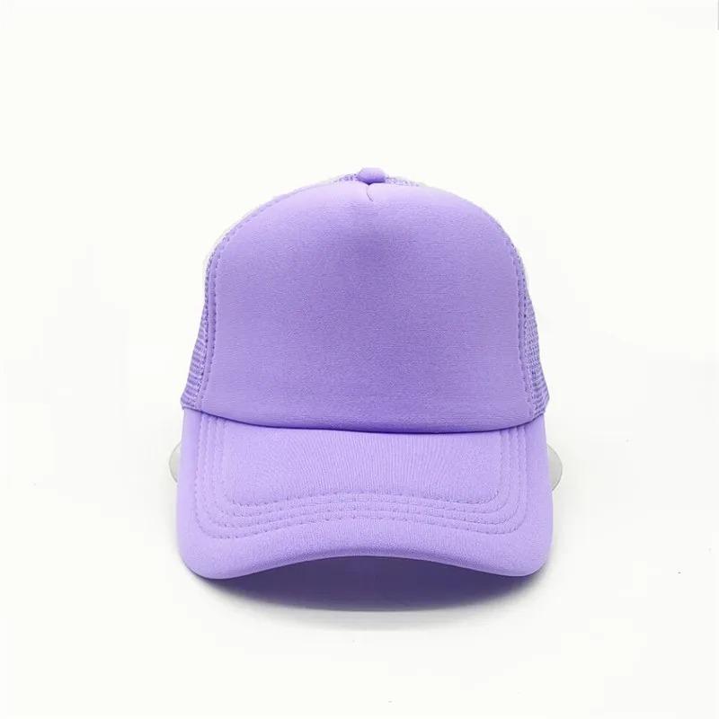 Unisex Cheaper 5 Panel Trucker Hat For Adult Summer Net Baseball Cap Men Women For Him Her Blank Mesh Adjustable Sun Hat Visor