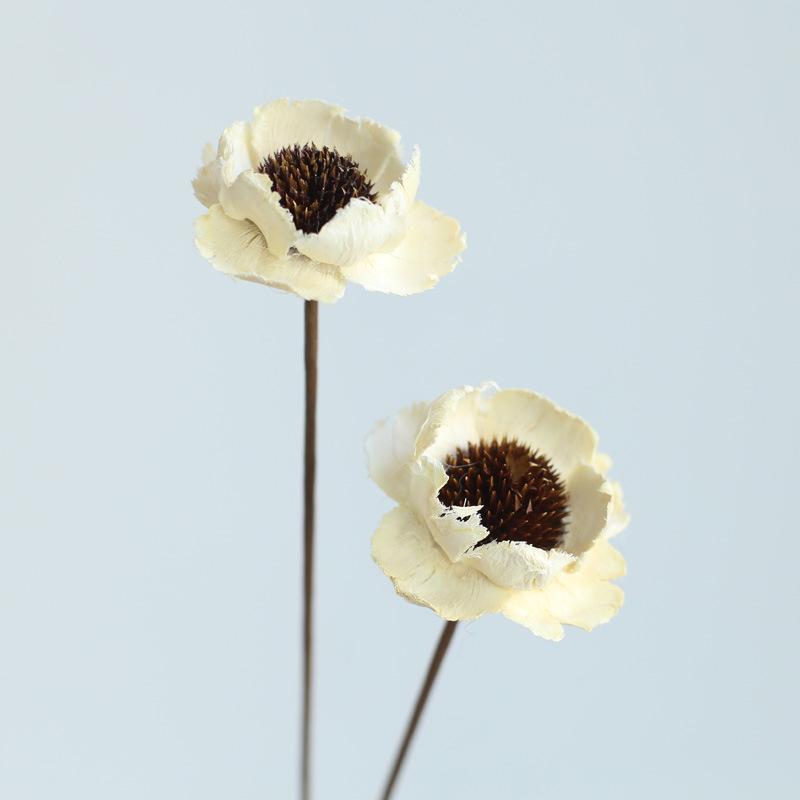 Yunnan Dried & Immortal Flowers Bouquet: Baby's Breath, Roses, Forget-Me-Nots for Home & Homestay Decor