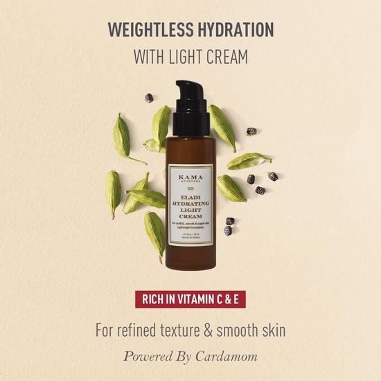 KAMA AYURVEDA ELADI HYDRATING LIGHT CREAM 12gm