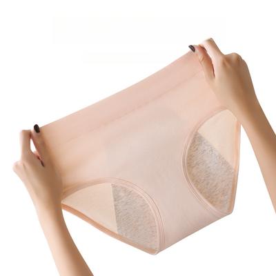 High Waisted Pure Cotton Menstrual Panties Triangle Women’s Panties