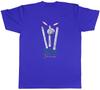 Personalised India Cricket Supporter Unisex TShirt Retro Ball Wicket Stump Fan Tee