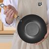 Hand-forged Mini Frying Pan Nonstick Uncoated Iron Pot Saucepan Kitchen Supplies with Lid Cast Iron Wok Gas Induction Cooker