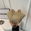 Fashionable Rivet 2024 Spring Summer New Trendy Street Style Pu Tote Bag