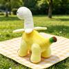 Soft Plush Toy Peeled Banana Stuffed Animals Kawaii Brontosaurus Plush Doll  Gift