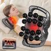 Fascia Gun Muscle Massager Gun Sixteen-head High Frequency Neck Shoulder Waist Massage Machine Professional Fascia Massage Gun