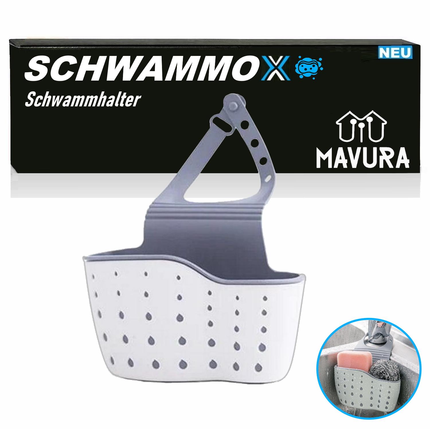 

SCHWAMMOX Тримач для губки Кухня Органайзер для мийки Тримач для губки Полиця
