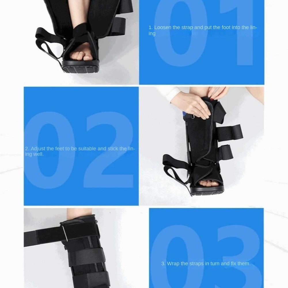 Achille Tendon Repair Broken Foot Walking Boot Ultra Breathable Orthopedic Walker Boot