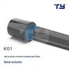 Tianyan UPVC Straight White Pipe Clamp Sleeve Bundle for Fish Tank Connector