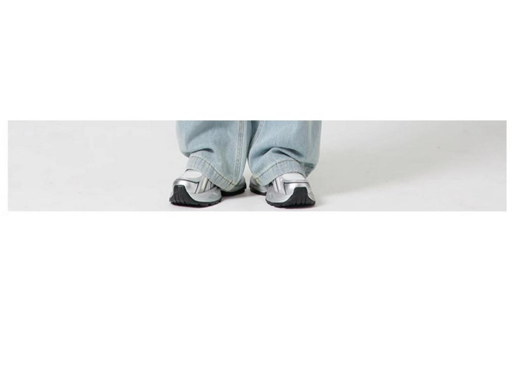 Unisex High-Waisted Light-Wash Wide-Leg Jeans: 2026 Slimming Floor-Length Autumn Style