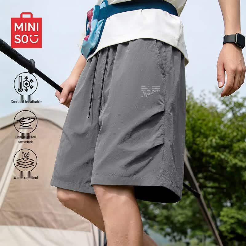MINISO Men's Cool Touch Outdoor Functional Cargo Shorts