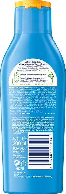Nivea Sun Protect & Bronze Natural Tan Activating Balm SPF30 200 ml
