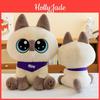 Entzückende Bean Cat Plüschpuppe mit weichem Kurzplüsch für Heimdekoration und Geschenk