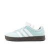 Adidas VL COURT 2.0 Green Journey Abrasion Resistant Low top Skateboard Shoes Unisex Green White JS3003(Team1118-)