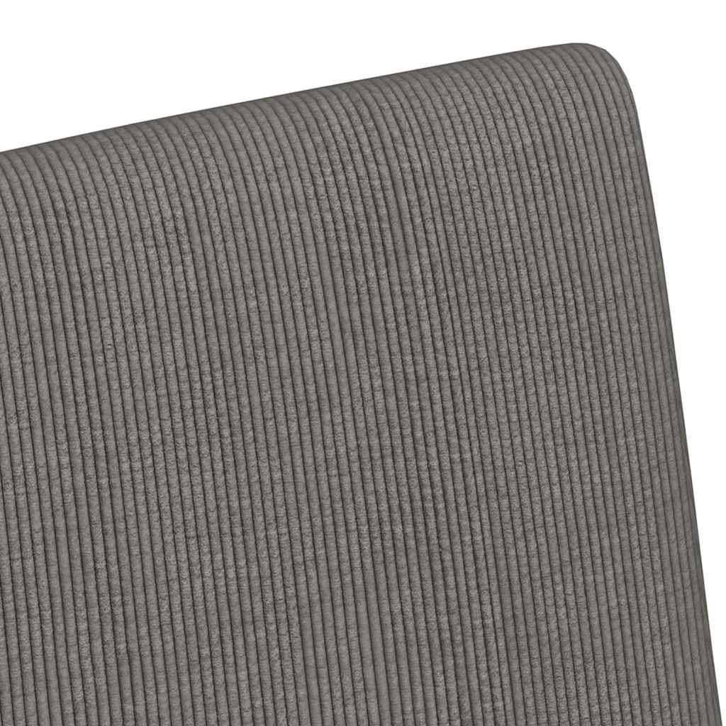 Dining Chairs with Casters 2 pcs Light Grey 57 x 66 x 94 cm