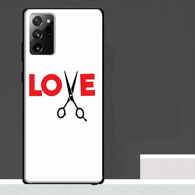 HAIR STYLIST HAIRDRESSER SALON QUOTES Case For Samsung Galaxy S24 Ultra S23 S22 S21 S25 Ultra S9 S10 S20 Plus S25 FE Phone Cover