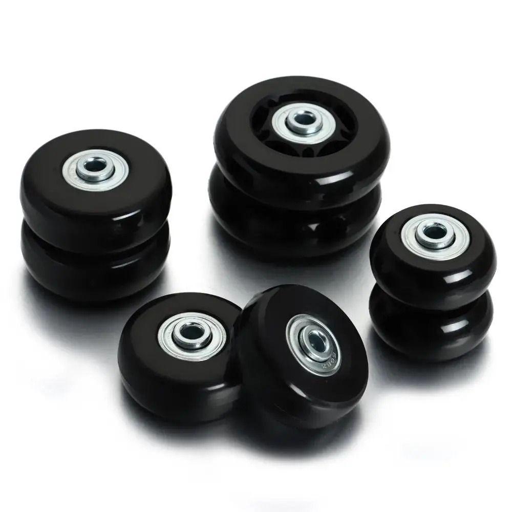 Flexible Rubber Luggage Wheels 40-70mm Suitcase Repair Kit Travel Luggage Silent Casters  Trolley