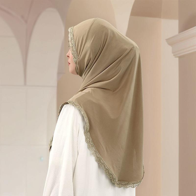 Muslim Islamic Jersey Modal Hijab Scarf Instant Hijabs Headscarves for Women Long Scarves Head Wrap Shawl Bonnet Hijab Femme