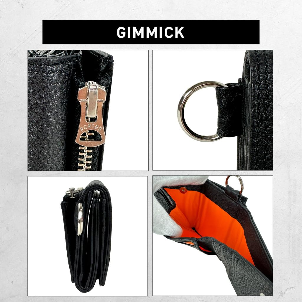 Porter Calm Wallet Tri-fold Wallet 041-03124 Black10