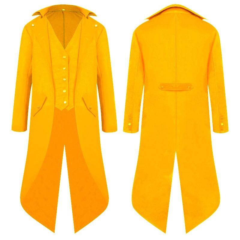 Movie Super Villain Costume Disguise Joker Cosplay Steampunk Gothic Medieval Tailcoat Jacket Vest Suit Adult Children Men Hallow