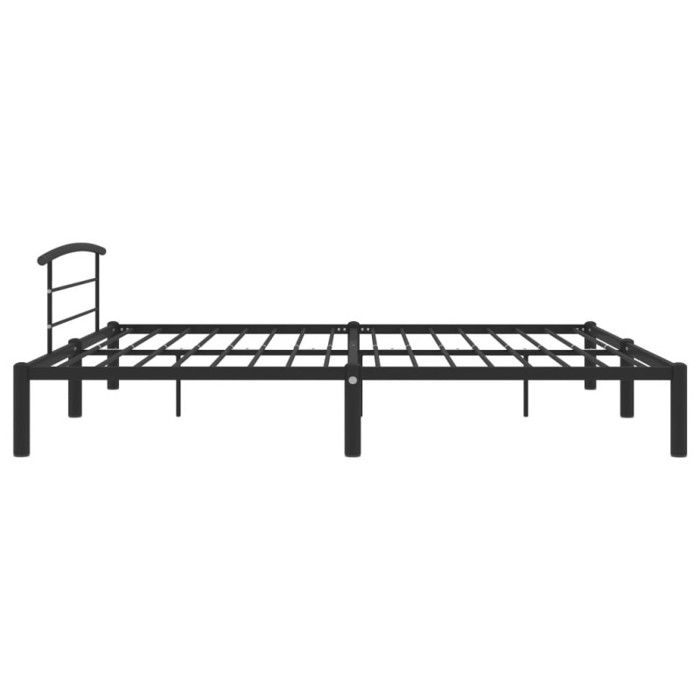 VidaXL Bed Frames Black Metal 180 X 200 Cm
