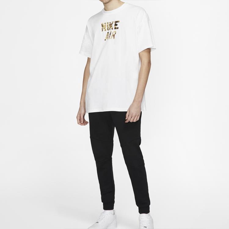 Nike Air Force 1 Loose Fit Casual Sports Short Sleeve T-Shirt Men Tops White CJ1783-100