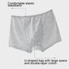 1Pc/Bag Underwear Travel Cotton Portable Gray Business Trip Boxer Briefs Soft Disposable Men's  Panties Disposable Breathable