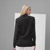 Women's Daily Casual Long Sleeve Mid Collar Top