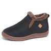 Source Waterproof Snow Boots Women's Winter Warm Velvet Short Boots Cotton Shoes New Thickened Flat-bottomed Non-slip Women's Shoes