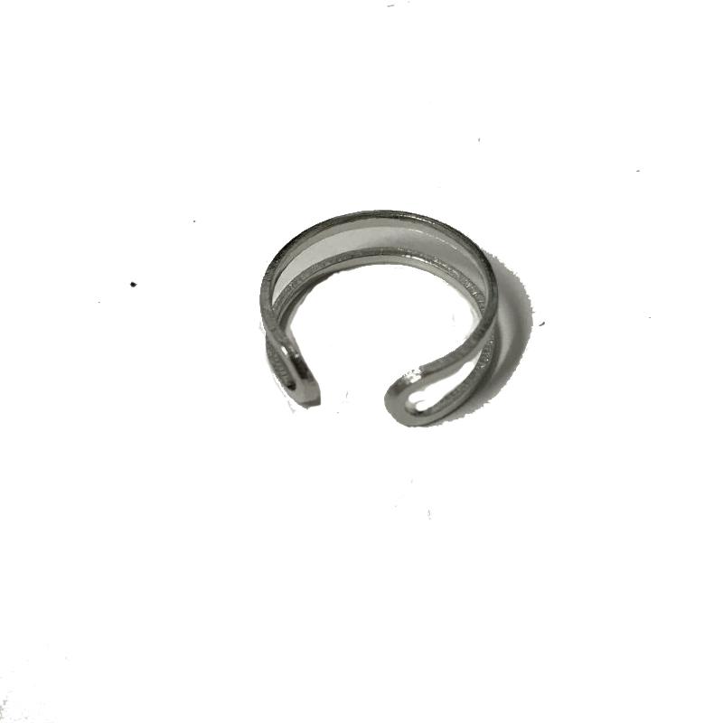 3 unids/set de anillos de Metal redondos de esmalte blanco bohemio, conjuntos de anillos ajustables abiertos con giro geométrico para mujeres y niñas, joyería de boda