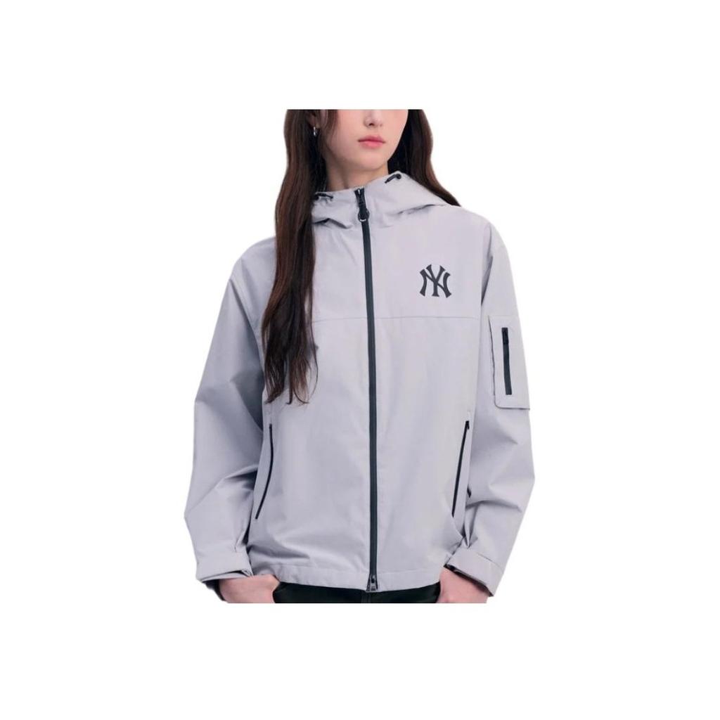 New MLB New York Yankees Jackets Man Light Gray 3AWJB0341-50GRL