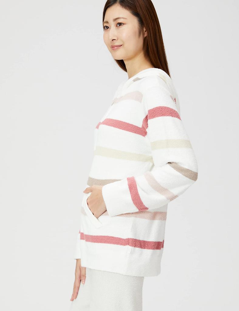 Gelato Pique Recycled Smooth Line Border Parka (PWNT224010) Women's Pink/F