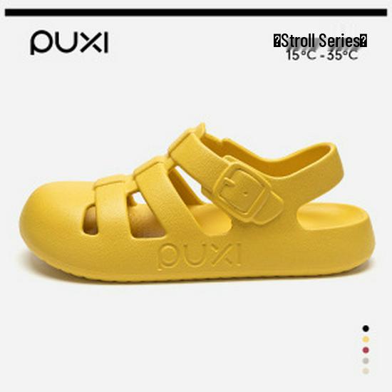 Puxi Liang Influencer Style: Summer Elastic Non-Slip Closed-Toe Roman Sandals