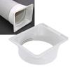 Air Conditioner Exhaust Hose Coupler Universal Thread Square to Round Portable Exhaust Duct Hose Adapter Accessories