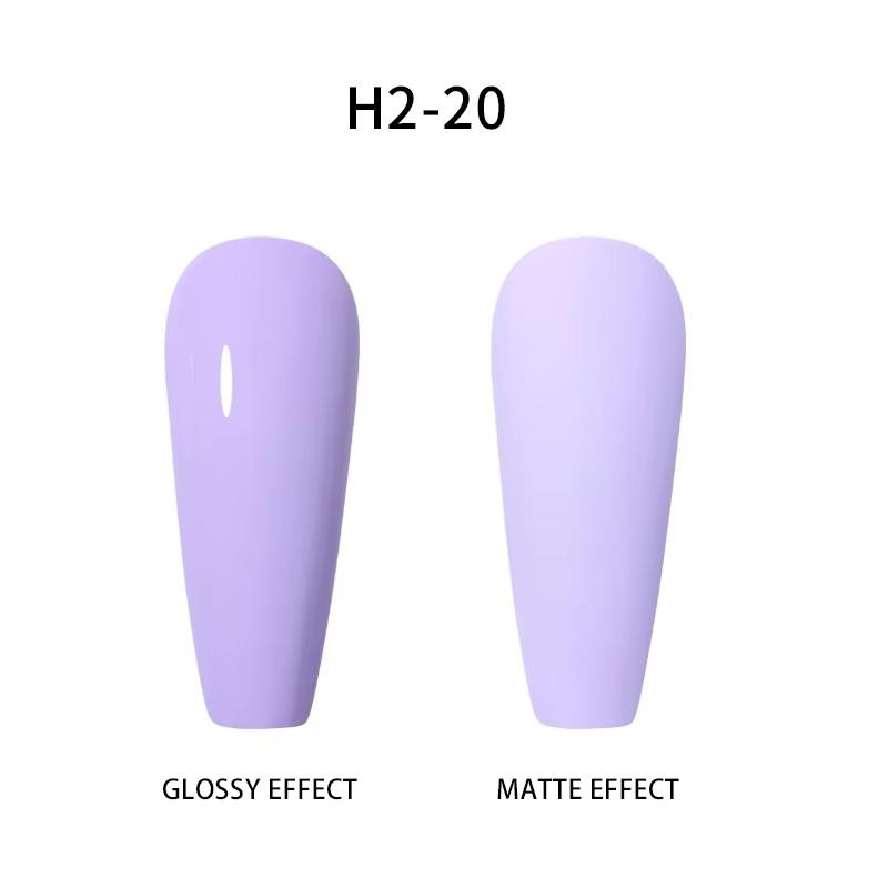 BEAU COLOR 8ML Nail Gel Polish High Pigment UV/LED Color Gel for Nail Art Design and Home DIY Manicure