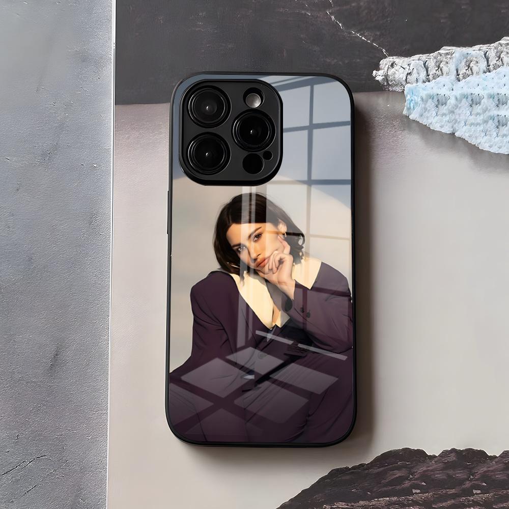 Singer G-Gracie Abrams Phone Case For IPhone 17 Air 16 E Pro Max 15 14 13 Mini 12 Pro 11 Max Plus Black Glass Cover