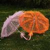 60Cm Women Ladies Cotton Lace Parasol Umbrella Bridal Wedding Party Handmade